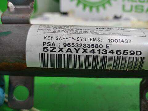 Foto 3ª: Airbag Cortina Delantero Izquierdo Peugeot 307 1.6 16V CAT 109CV [9HY] (2002)