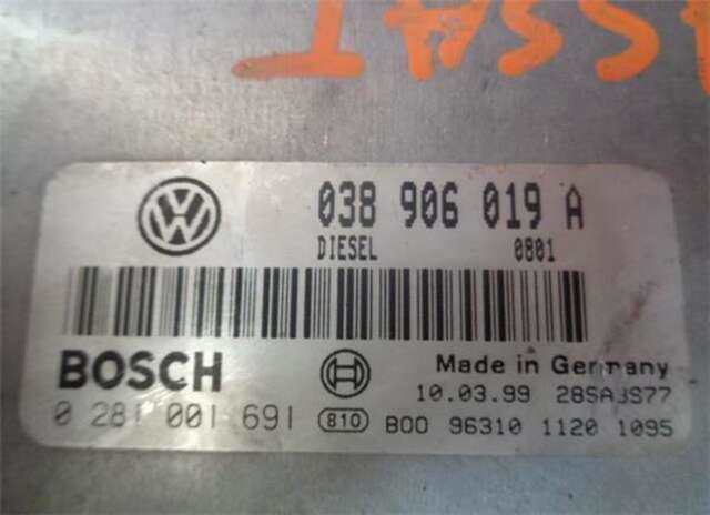 Foto 2ª: Centralita Motor ECU Volkswagen Passat 1.9 COMFORTLINE [1.9 LTR. - 85 KW TDI] [AJM]