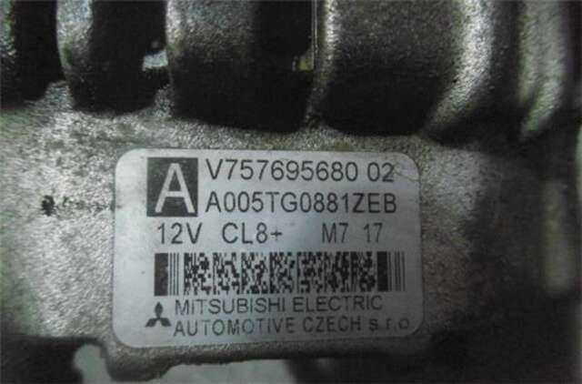 Alternador Peugeot 207 1.4 CONFORT [1.4 LTR. - 70 KW 16V VTI CAT (8FS - EP3)]
