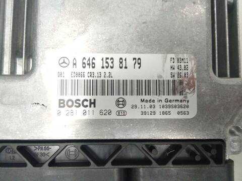 Foto 4ª: Centralita Motor ECU Mercedes Clase C 160 C 220 CDI 203.006) 143CV 105KW [OM 611.962,OM 646.963] (2003)