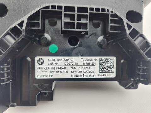 Foto 2ª: Cuadro de Instrumentos Mini Countryman COOPER S 192CV 141KW [B48A20A] (2022)