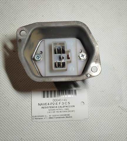 Foto 3ª: Calefacción Nissan Patrol 2.8 D GR Y60 [RD28T] (1993)