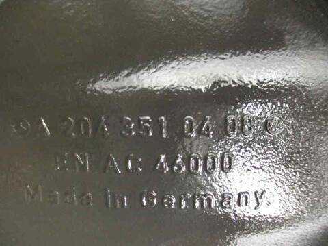 Foto 3ª: Diferencial Trasero Mercedes Clase C 160 OM646811 FAMILIAR (2008)
