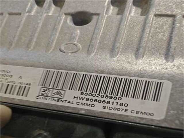 Centralita Motor ECU Peugeot 3008 1.6 PREMIUM [1.6 LTR. - 80 KW HDI FAP CAT (9HZ - DV6TED4)]