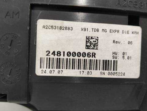 Foto 2ª: Cuadro de Instrumentos Renault Laguna AUTHENTIQUE 1 DCI DIESEL 110CV [K9K780] (2007)