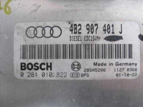 Foto 2ª: Centralita Motor ECU Audi A6 2.5 TDI QUATTRO BERLINA 180CV 132KW [AKE] (2001)