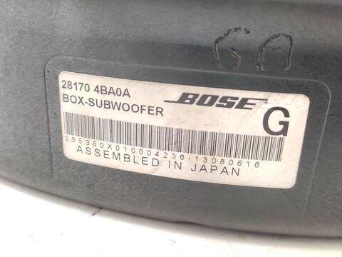 Foto 3ª: Sistema Audio Radio CD Infiniti EX 30D 238CV 175KW [V9X] (2014)