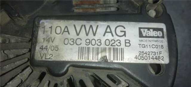 Alternador Volkswagen Golf 1.6 FSI