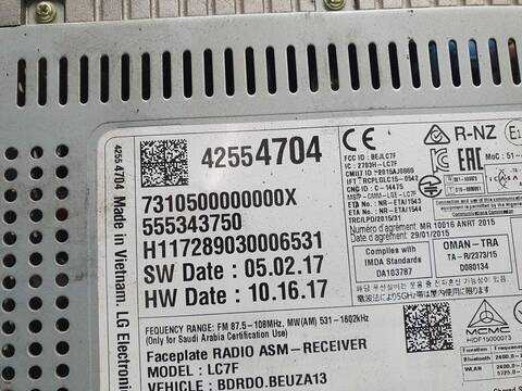 Foto 3ª: Sistema GPS Opel Corsa EDITION 90CV 66KW [B14XER] (2018)