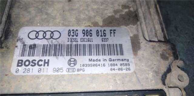 Centralita Motor ECU Audi A3 2.0 TDI (140CV)