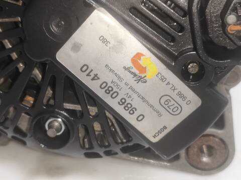 Foto 3ª: Alternador Renault Scenic K9K832 (2010)