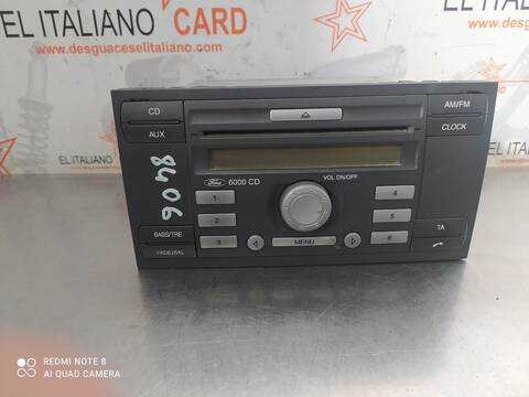 Sistema Audio Radio CD Ford Transit FT 350 HD) CABINA SIMPLE MEDIA 155CV 114KW CAJA ABIERTA