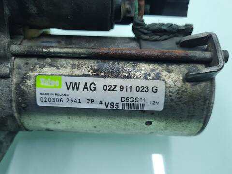 Foto 2ª: Motor de Arranque Volkswagen Golf GT SPORT BERLINA 170CV 125KW [BLG] (2006)