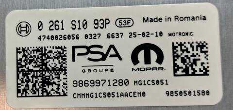 Foto 3ª: Centralita Motor ECU Opel Grandland HN09 (2025)