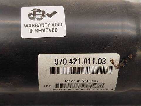 Foto 4ª: Transmision Central Porsche Panamera 3.0 D 300CV 221KW [CWJA] (2015)