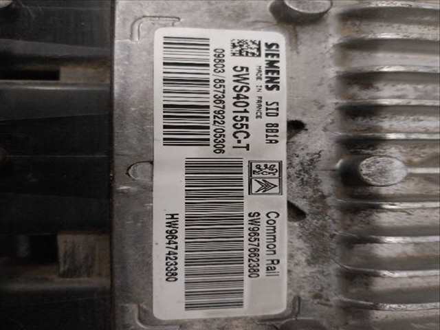 Foto 2ª: Centralita Motor ECU Citroen Berlingo 2.0 D [D-RHY] (2006)