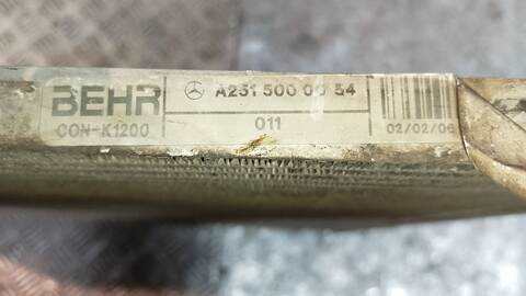 Foto 2ª: Radiador Calefaccion A.A. Mercedes Clase ML 320 3.0 CDI W164) 224CV 165KW 164.122) [OM642940] (2006)