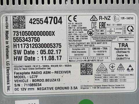 Foto 3ª: Sistema GPS Opel Corsa EDITION 90CV 66KW [B14XER] (2018)