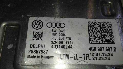 Foto 3ª: Centralita Faros Xenon Audi Q5 2.0 TDI ADVANCE QUATTRO 130KW) 177CV [CGLC] (2013)