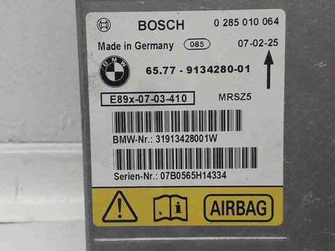 Foto 2ª: Centralita Airbag Bmw Serie 1 114 2.0 TD CAT BERLINA 143CV 105KW (2007)