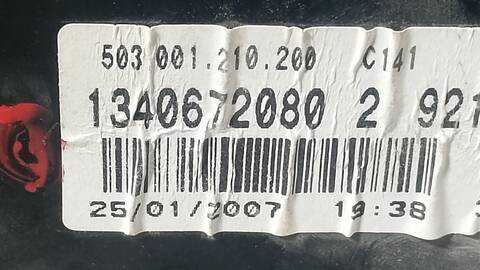 Foto 4ª: Cuadro de Instrumentos Peugeot Boxer HDI 333) 120CV 88KW CAJA CERRADA [4HU] (2007)