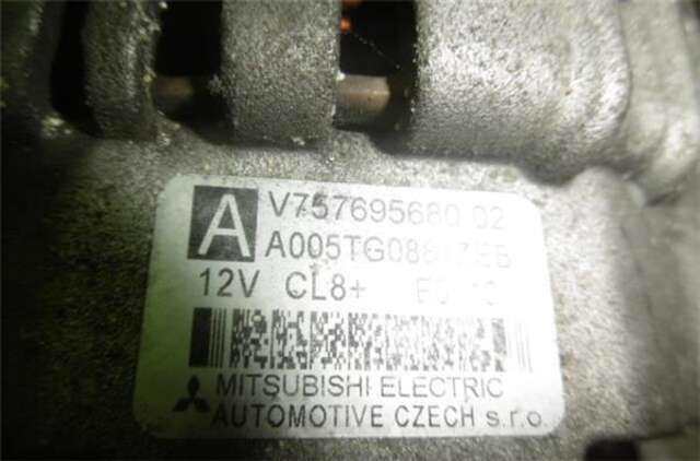Foto 3ª: Alternador Citroen DS3 1.6 ELECTRO SHOT [1.6 LTR. - 88 KW 16V] [5FR]
