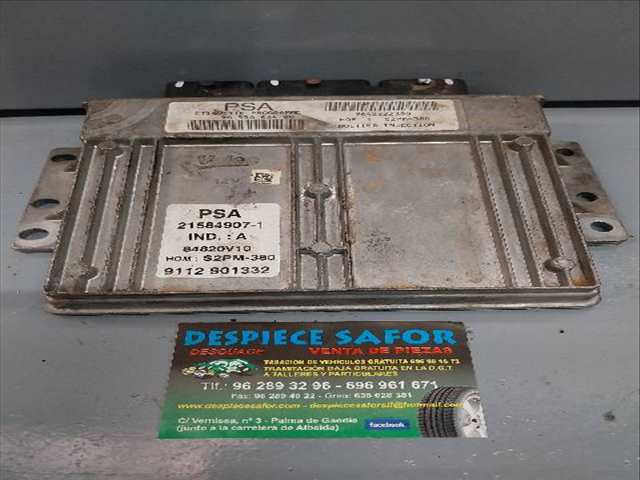 Centralita Motor ECU Citroen C3 1.4 G
