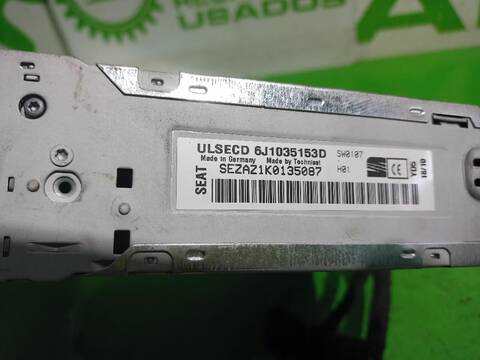 Foto 3ª: Sistema Audio Radio CD Seat Ibiza EMOCION 60CV [CGPB] (2008)