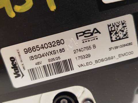 Foto 4ª: Alternador Citroen C4 E-C4 BCZKXC) 136CV 100KW [HN09] (2025)