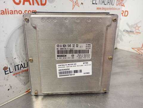 Foto 4ª: Centralita Motor ECU Mercedes Clase ML 270 CDI 163.113) W163) [612963] (2000)