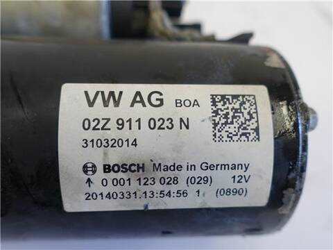 Foto 2ª: Motor de Arranque Seat Ibiza 1.6 TDI BERLINA 90CV 66KW [CAYB] (2014)