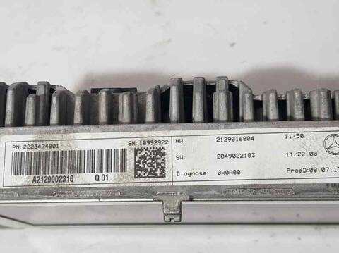 Foto 3ª: Pantalla Multifuncion Mercedes Clase E 180 220 CDI BLUEEFFICIENCY 212.002) 170CV 125KW [651924] (2013)