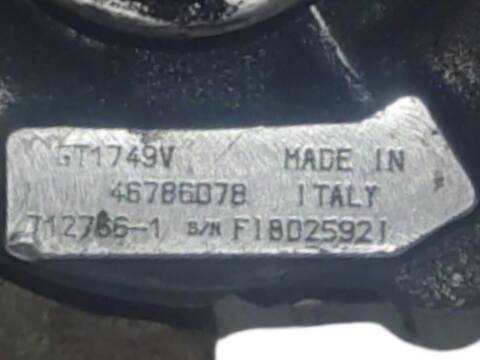 Foto 2ª: Turbocompresor Alfa Romeo 156 1.9 JTD 932.A2B00 932.A2C00) (1997)