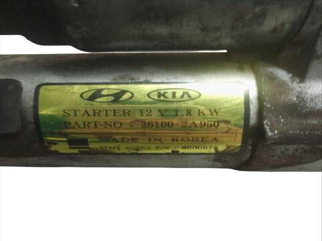 Foto 2ª: Motor de Arranque Hyundai i40 1.7 CRDI (2012)