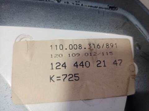 Foto 4ª: Cuadro de Instrumentos Mercedes Clase E 180 320 E - E 320 124.032) BERLINA 220CV 162KW [M104992] (1994)