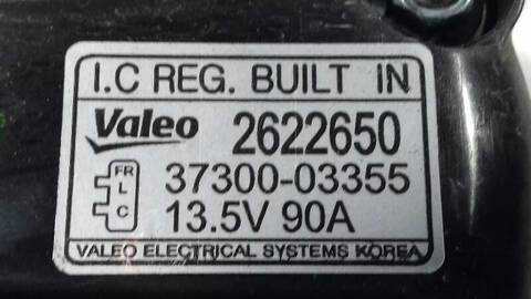 Foto 3ª: Alternador Hyundai i20 ELEGANT 84CV 62KW [G4LA] (2017)
