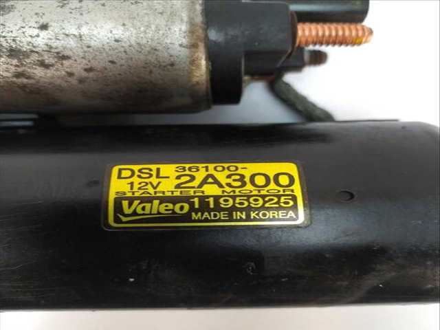 Foto 2ª: Motor de Arranque Hyundai ix20 1.6 CRDI (2010)