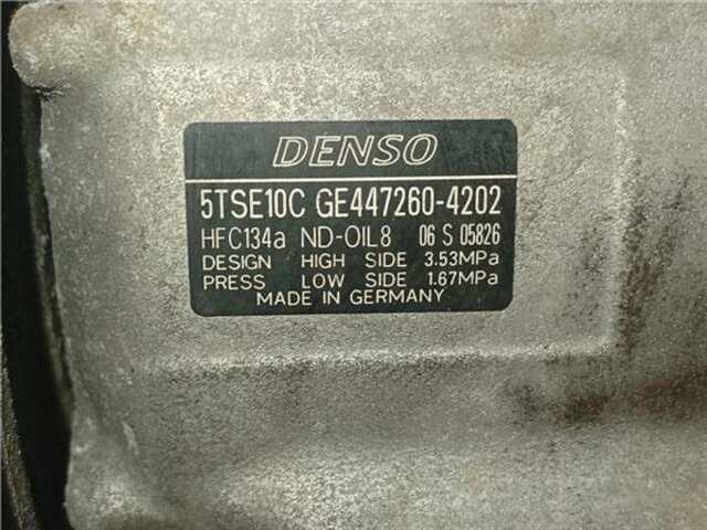 Foto 2ª: Compresor Aire Acondicionado Toyota Yaris 1.3 CITY [1.3 LTR. - 73 KW 16V CAT] [R1NP12]