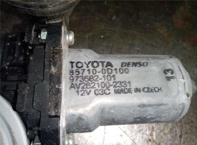 Elevalunas Eléctrico Delantero Derecho Toyota Yaris HÍBRIDO HYBRID ACTIVE [HÍBRIDO 74 KW ( 1.5 LTR. - 55 KW 16V)]