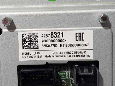 Foto 3ª: Pantalla Multifuncion Opel Astra DYNAMIC 125CV 92KW [B14XFT] (2018)