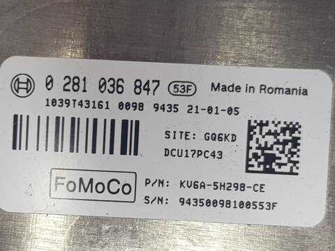 Foto 3ª: Centralita Motor ECU Ford Ranger DOBLE CABINA 4X4 XLT LIMITED (2011)
