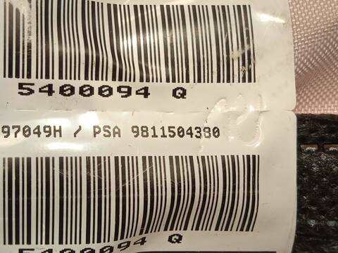 Foto 4ª: Airbag Cortina Delantero Derecho Peugeot 3008 1.5 BLUEHDI 130 131CV 96KW (2021)