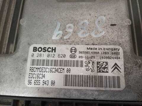 Foto 4ª: Centralita Motor ECU Citroen Berlingo FIRST COMBI 1 6 HDI 75 SX 75CV 55KW [D-9HW] (2010)