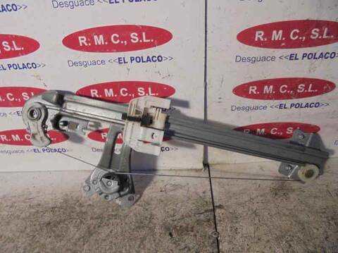 Foto 2ª: Elevalunas Manual Trasero Derecho Peugeot 206 1.4 HDI 68CV 50KW [8HX] (2003)