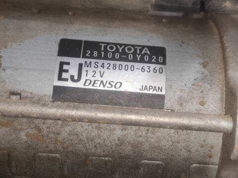 Motor de Arranque Toyota Yaris 1NRFE