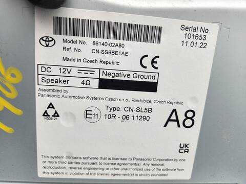 Foto 3ª: Pantalla Multifuncion Toyota Corolla GR SPORT 152CV [M20A] (2022)