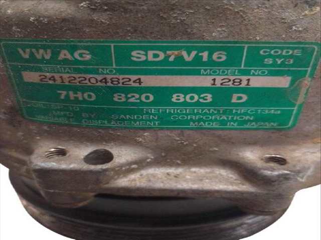 Foto 3ª: Compresor Aire Acondicionado Volkswagen Transporter 1.9 TDI (2003)