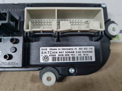 Foto 2ª: Mando Climatizador Volkswagen Golf 1.6 TDI DPF 105CV 77KW [CAY] (2010)