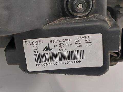 Foto 3ª: Faro Izquierdo Iveco Daily 2.3 FG 33 S ... V BATALLA 3000 156CV 115KW FURGON [F1AGL411G] (2019)