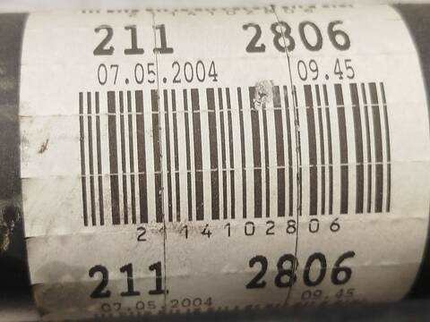 Foto 3ª: Transmision Central Mercedes Clase E 180 E 500 4-MATIC 211.083) 306CV 225KW [113969] (2004)